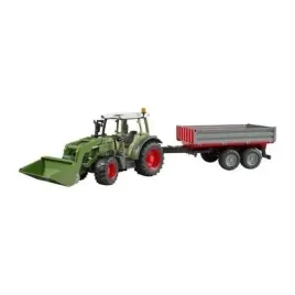 traktor-fendt-vario-211-z-ladowaczem-i-przyczepa-bruder