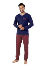 regina-dluga-pizama-meska-w-serek-465-2xl-bawelna