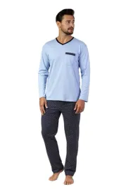 regina-dluga-pizama-meska-w-serek-465-2xl-bawelna