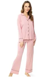mewa-rozpinana-pizama-damska-elitte-44-xxl-rozowa