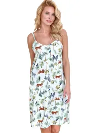 taro-koszula-nocna-damska-daisy-2856-s-zielona