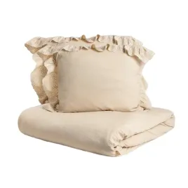 posciel-morain-z-mikrofibry-bezowa-z-koronka-160x200-2-50x60-cm-homla