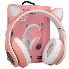 uszy-rozowe-sluchawki-bezprzewodowe-bluetooth-nauszne-dla-dzieci-prezent