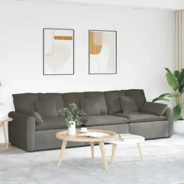 vidaxl-sofa-modulowa-z-poduszkami-jasnoszara