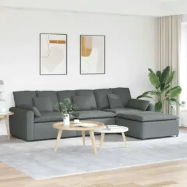 vidaxl-sofa-modulowa-z-podnozkiem-i-poduszkami-ciemnoszara