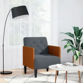 vidaxl-sofa-fotel-z-podlokietnikami-ciemnoszary-55-cm-aksamit