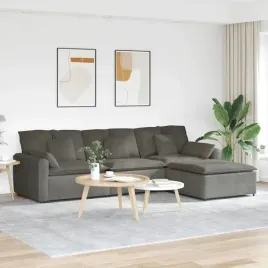 vidaxl-sofa-modulowa-z-podnozkiem-i-poduszkami-jasnoszara