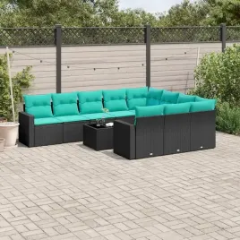 vidaxl-11-cz-zestaw-wypoczynkowy-do-ogrodu-poduszki-czarny-rattan-pe
