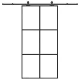 vidaxl-drzwi-przesuwne-z-osprzetem-102x205-cm-szklo-esg-i-aluminium
