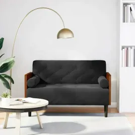 vidaxl-sofa-dwuosobowa-z-poduszkami-walkowymi-czarna-110-cm-aksamit