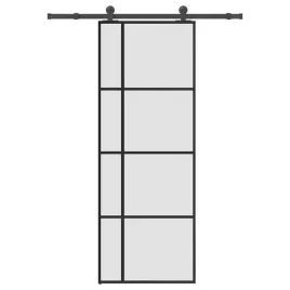 vidaxl-drzwi-przesuwne-z-osprzetem-szklo-esg-i-aluminium-76x205-cm