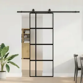 vidaxl-drzwi-przesuwne-z-zestawem-okuc-czarne-76x205cm-szklo-hartowane