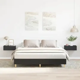 vidaxl-rama-lozka-bez-materaca-czarna-150x200-cm-drewno-klejone