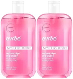 2-x-evree-mystic-rose-rozany-plyn-micelarny-330ml-cica-blask-skory-nawilza