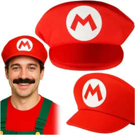 czapka-mario-z-daszkiem-gra-przebranie-cosplay-halloween