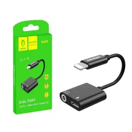 adapter-hf-iphone-denmen-czarny-audio-jack-zasilanie-du08