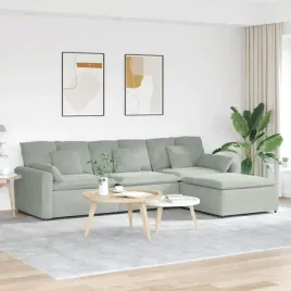 vidaxl-sofa-modulowa-z-podnozkiem-i-poduszkami-jasnoszara