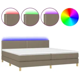 vidaxl-lozko-kontynentalne-z-materacem-taupe-200-x-200-cm-tkanina