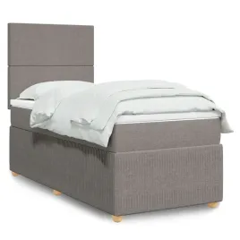 vidaxl-lozko-kontynentalne-z-materacem-taupe-tkanina-90x200-cm