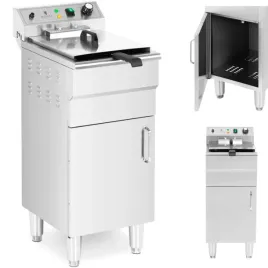 frytownica-elektryczna-wolnostojaca-z-szafka-400-v-5000-w-13-l