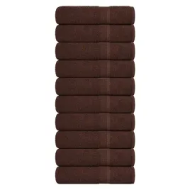 vidaxl-reczniki-kapielowe-10-szt-brazowe-100x150-cm-bawelna