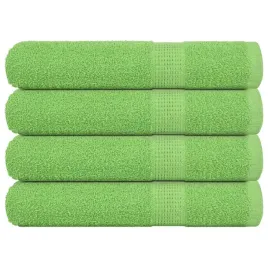 vidaxl-reczniki-do-sauny-4-szt-zielone-80x200-cm-bawelna-100percent