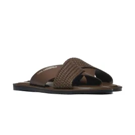 karl-lagerfeld-kastor-iv-kross-strap-sandal-brazowy-unisex