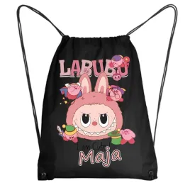 worek-szkolny-na-buty-workoplecak-wf-do-przedszkola-maskotka-labubu-mis-2
