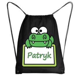 worek-szkolny-na-buty-workoplecak-wf-do-przedszkola-slodki-maly-krokodyl