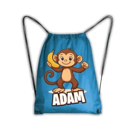 worek-szkolny-na-buty-workoplecak-wf-malpka-malpa-monkey-banan-imie-1