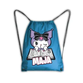 worek-szkolny-na-buty-workoplecak-wf-kuromi-hello-kitty-imie-1