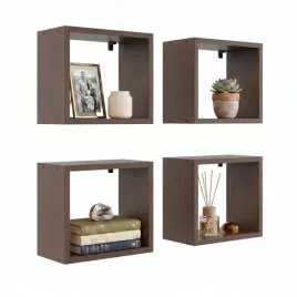regal-na-ksiazki-scienny-wiszacy-polka-do-salonu-zestaw-4-szt-nr-30-wenge