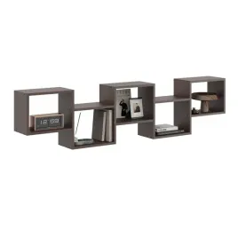 polka-scienna-wiszaca-regal-na-ksiazki-do-salonu-na-sciane-nr-13-wenge