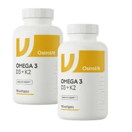 omega-3-ostrovit-d3-k2-90-caps-kwasy-tluszczowe-serce-kosci-odpornosc