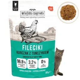 wiejska-zagroda-fileciki-kurczak-z-tunczykiem-karma-dla-kota-saszetka-85-g
