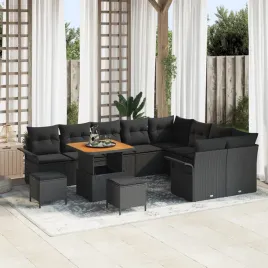 zestaw-ogrodowych-sof-vidaxl-z-poduszkami-czarny-polirattan-akacja