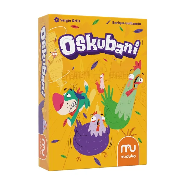 Gra planszowa Oskubani. Humorystyczna gra karciana Muduko