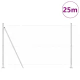 plot-heksagonalny-vidaxl-16x25-m-stal-ocynkowana-kolor-szary
