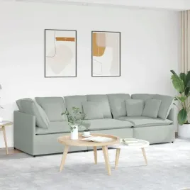 vidaxl-sofa-modulowa-z-poduszkami-aksamitna-jasnoszara