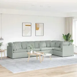 vidaxl-sofa-modulowa-z-poduszkami-aksamitna-jasnoszara