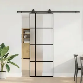 vidaxl-drzwi-przesuwne-z-zestawem-okuc-czarne-76x205-cm-esg-szklo