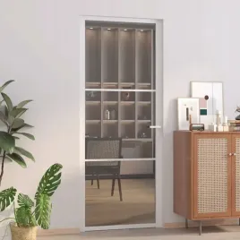 vidaxl-drzwi-wewnetrzne-83x2015-cm-biale-szklo-esg-i-aluminium