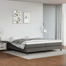 vidaxl-lozko-kontynentalne-z-materacem-szare-ekoskora-200x200-cm