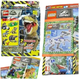 lego-jurassic-world-dinozaury-gazetki-2-magazyny-2-figurki-do-zbudowania