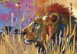 lew-krol-zwierzat-puzzle-heye-1000-el