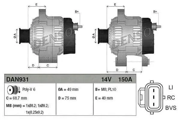 alternator-ford-focus-c-max-1-8-04-07-denso-waga-z-opakowaniem-0-15-kg