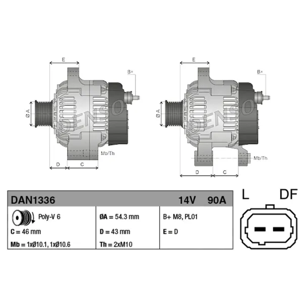 alternator-denso-dan1336-numer-katalogowy-czesci-dan1336