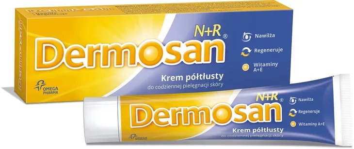Krem do twarzy Dermosan N+R Krem półtłusty do codziennej pielęgnacji skóry