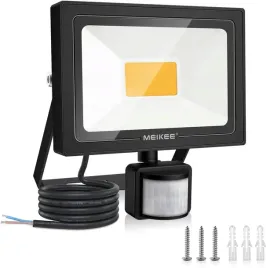 meikee-reflektor-led-35w-3000lm-z-czujnikiem-ruchu-ip66-mocny-ciepla-biel