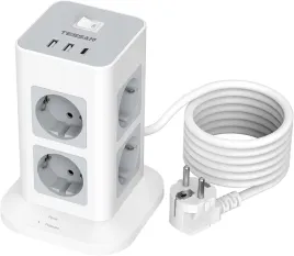 listwa-stojaca-kompaktowa-tessan-rozgaleznik-8xac-2xusb-a-1x-usb-c-3600w-2m